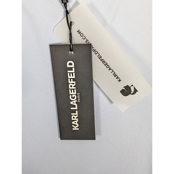 Karl Lagerfeld Light Blue Blouse - Picture 8 of 8